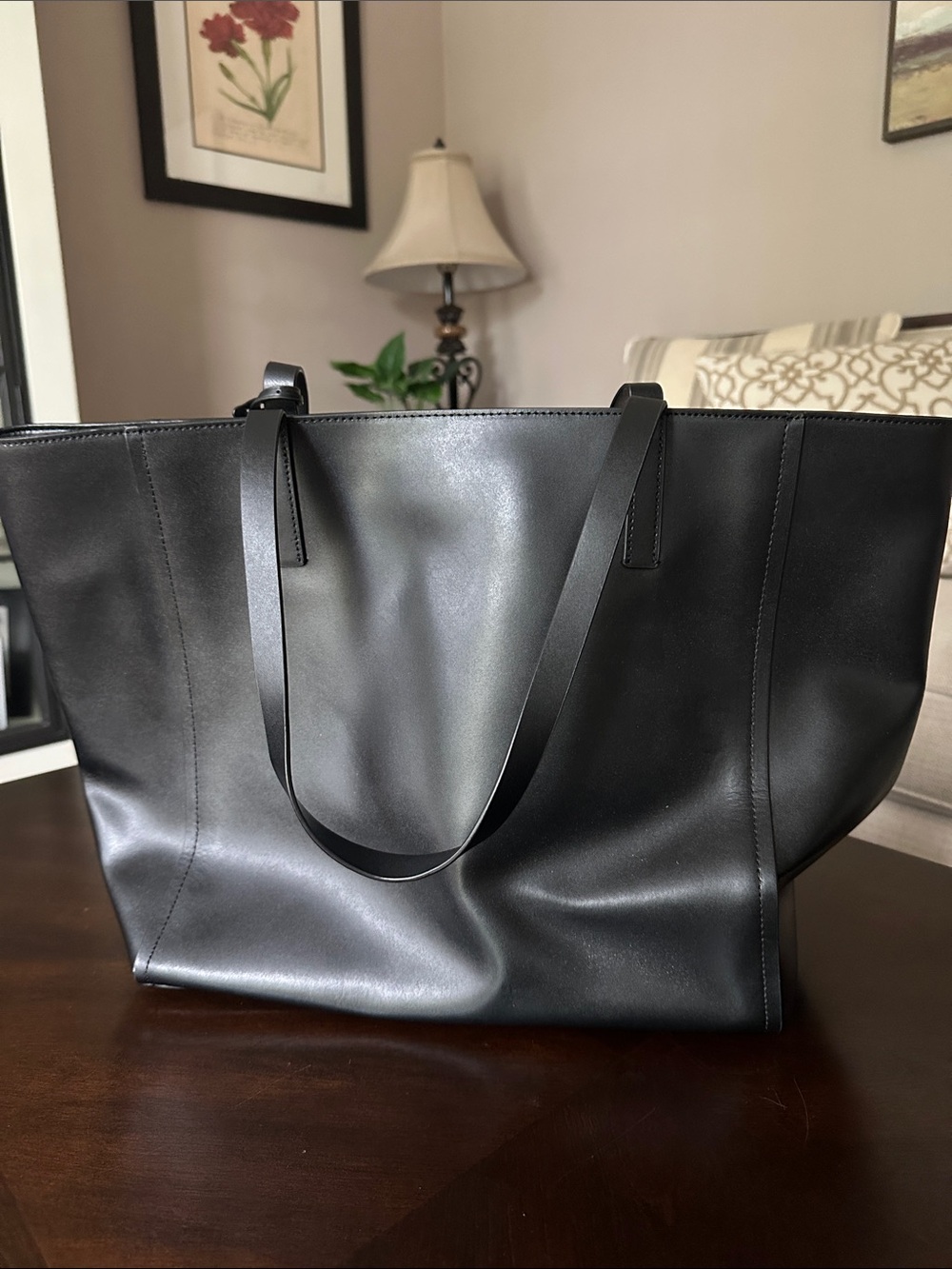 kate spade Black Leather Tote - Picture 2 of 6